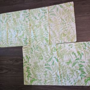 BUTTERFLIES🦋 + botanicals VTG pillow cases